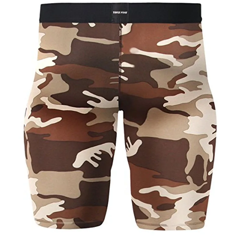 Новые оригинальные мужские компрессионные камуфляжные штаны с короткими рукавами TakeFive-071