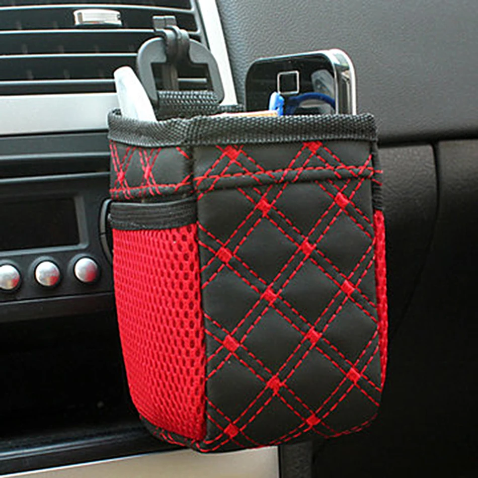 Multi functional Mini Car Storage Bag Mobile Phone Pocket Car Organizer Hanging Bags Holder ...