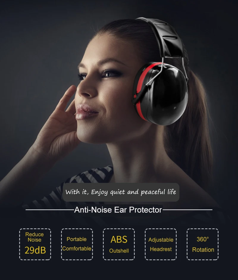2 Anti noise ear protection
