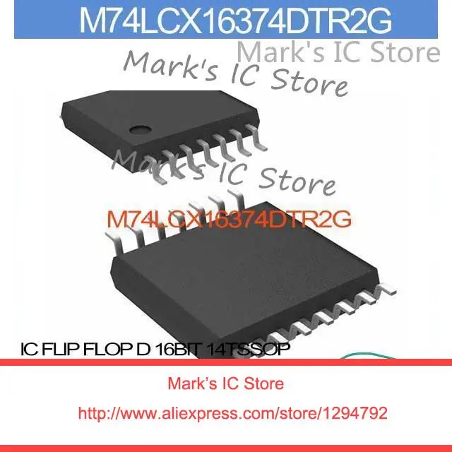 M74lcx16374dtr2g IC флип-флоп D 16BIT 14 TSSOP M74LCX16374DT полупроводниковых 74LCX163 M74LCX1637 74LCX1637 M74LCX16