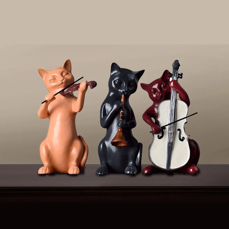 Music Cats Figurine  (10)