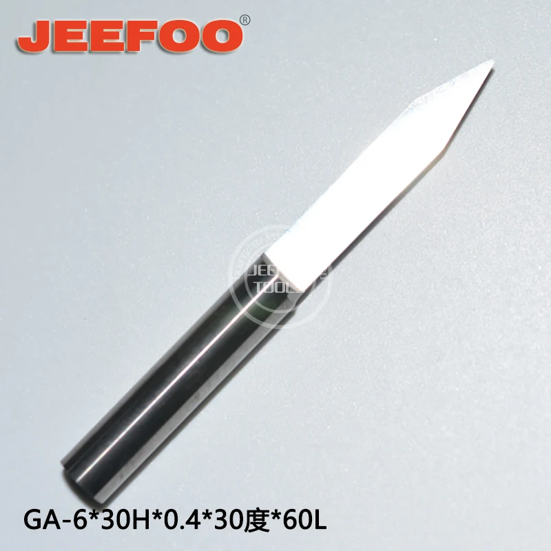 

6*30H*R0.4*30Degree*60L Taper Ball End Mill For Solid Wood /MDF /With High Reslution