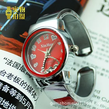 

2016 New Elegant Fashion Ladies Watch Heart Steel Bracelet Women Clocks Analog Quartz Watches Women Casual Hours Wrist Watches