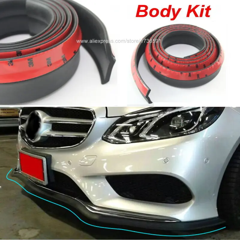 Бампер для Mercedes Benz C C63 MB W202 W203 W204 W205|body kit|front spoilerbumper lip deflector lips |