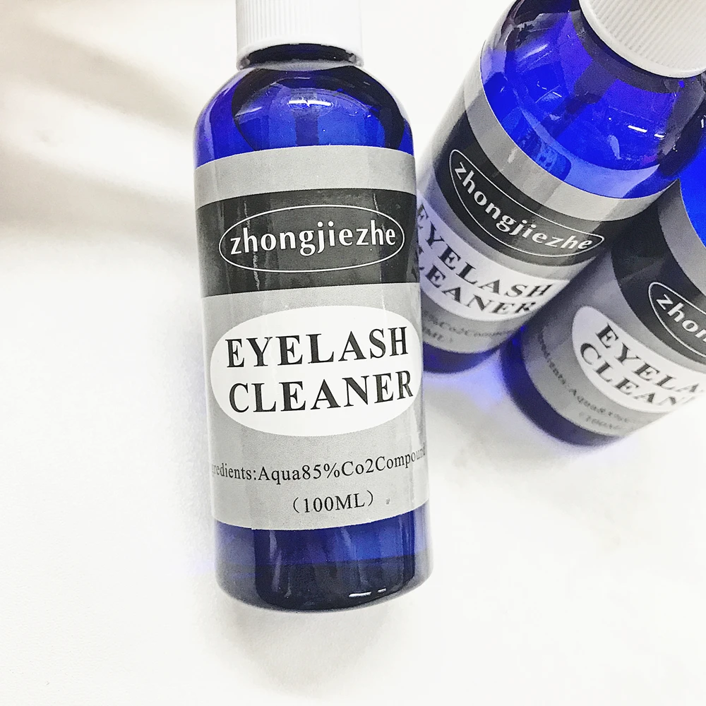 Hot sale 100ml/bottle Eyelash Cleanser For Professioanl Eyelashes