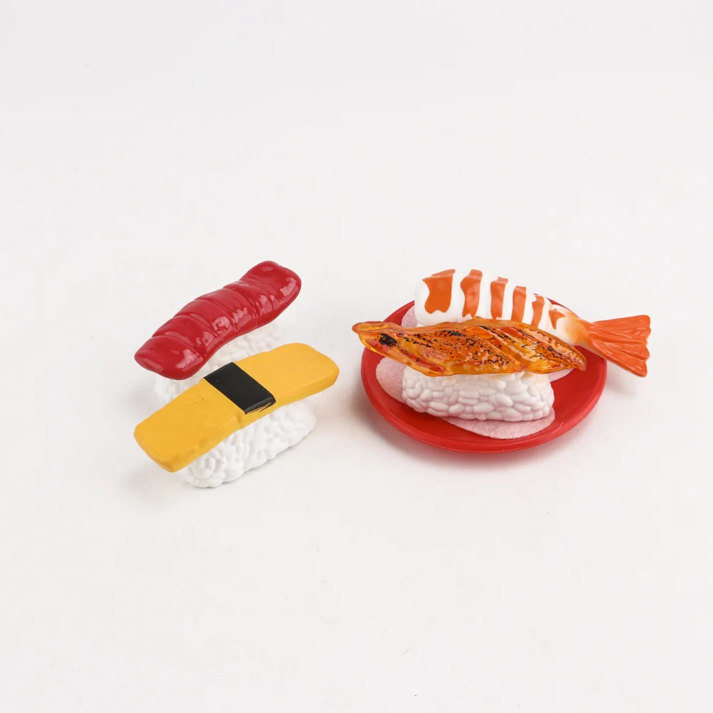 Brinquedo de Aprendizagem Crianças Precoce Japonês Sushi Modelo Puzzle Fingir Jogar Brinquedos Como Presentes 13 Pçs Pvc Simulação Comida Cozinha Conjunto 7 modelo puzzle fingir jogar brinquedos como presentes