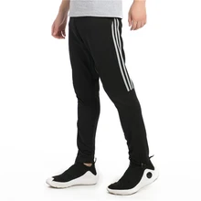 Мужские штаны для бега, спортивные штаны для тренировок на открытом воздухе с карманами, быстросохнущие эластичные брюки для спортзала