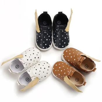 

Star Baby Boy Shoes First Walkers Infant Toddler Pony Wing Toddler Boots Boy Girl Angel Wings Booties Shoes Prewalkers