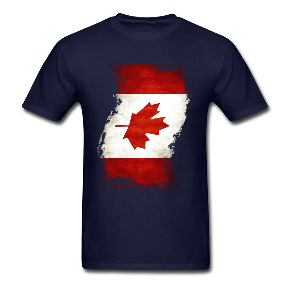 Wavy Canada flag_navy