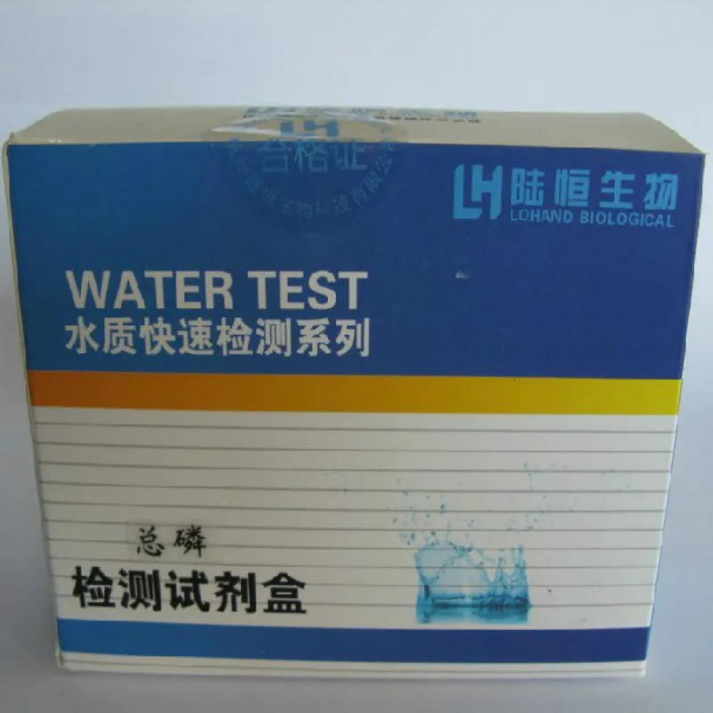 

Rapid determination of 0.03-0.5mg/l with phosphorus detection kit