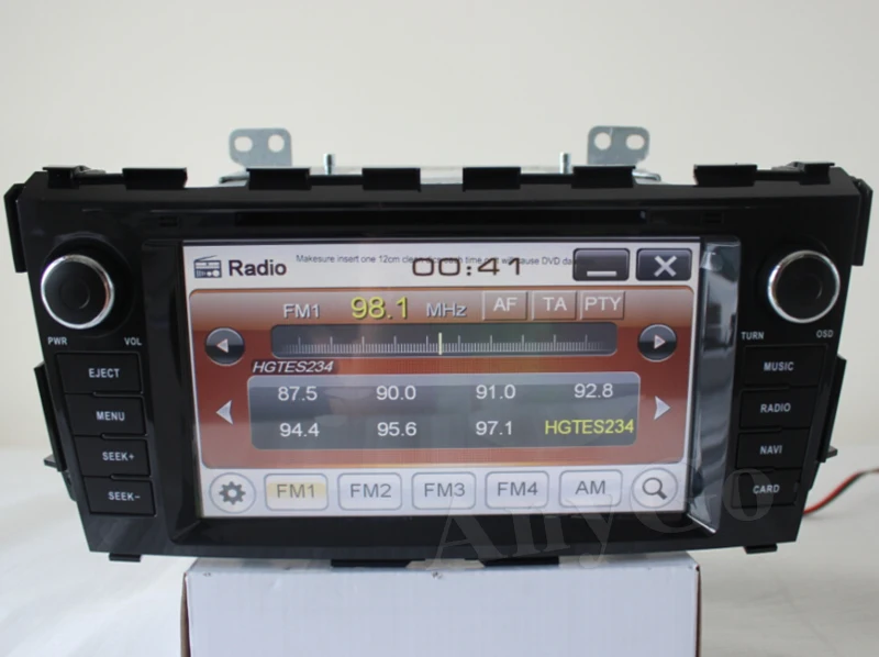 Sale Free Map! Roadrover Original Car DVD For Teana 2013 GPS  Navigation Touch Screen Radio Audio Video Multimedia Player 1