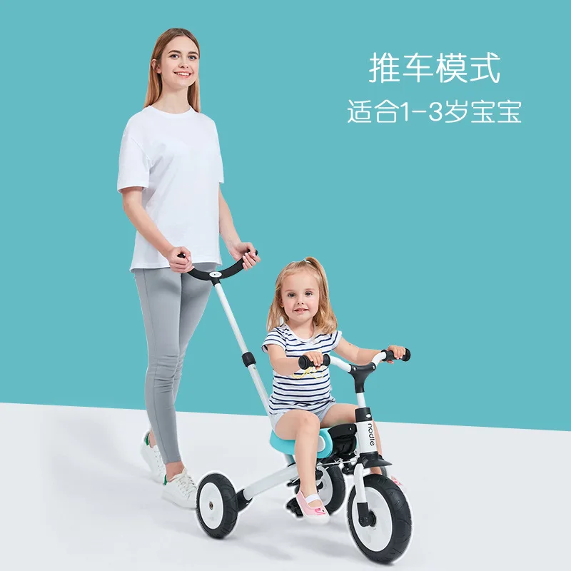 Sale New Balance Car Tricycle 3 In 1 Riding And Sliding TF1 Deformable Dual Mode Bike Kids Indoor Outdoor Tricycles SA-08 3