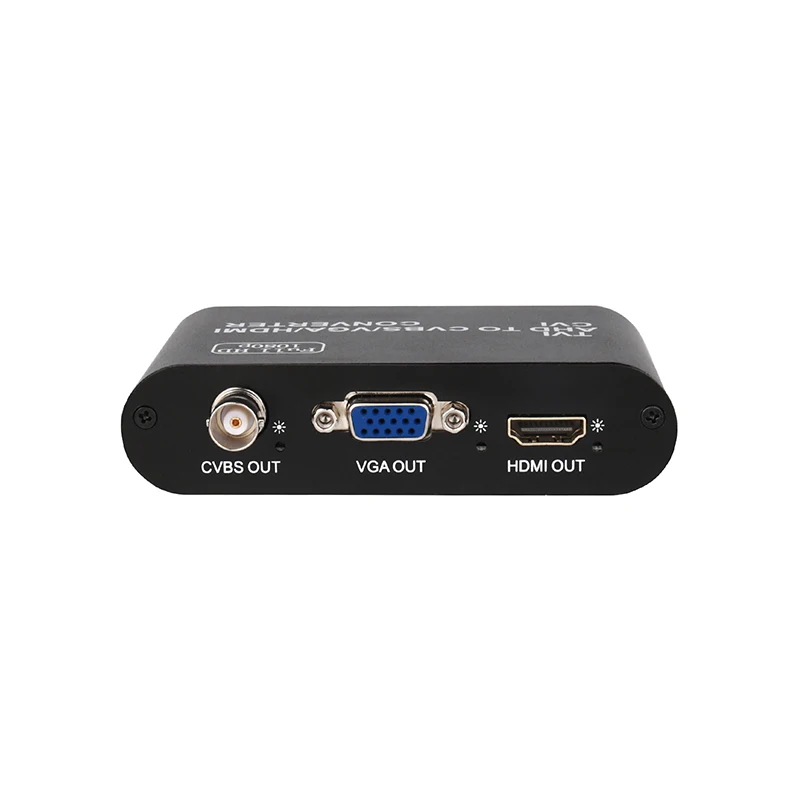 Аналоговый AHD/CVI/TVI к HDMI/VGA/CVBS hd sd видео конвертер