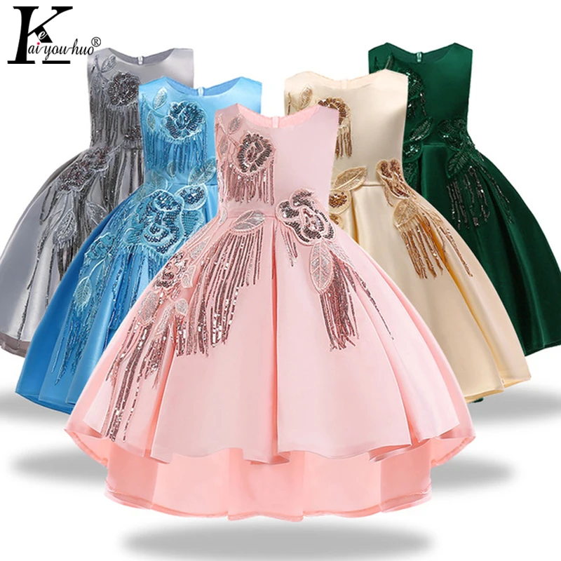 

Princess Girls Dress 2019 Easter Tutu Kids Dresses For Girls Summer Wedding Dress Birthday Party Carnival Costume Kids Vestidos