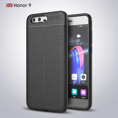 Ультратонкий ударопрочный чехол для huawei Honor 9 из искусственной кожи с покрытием из ТПУ, чехол-накладка для huawei Honor 9, защитный чехол s