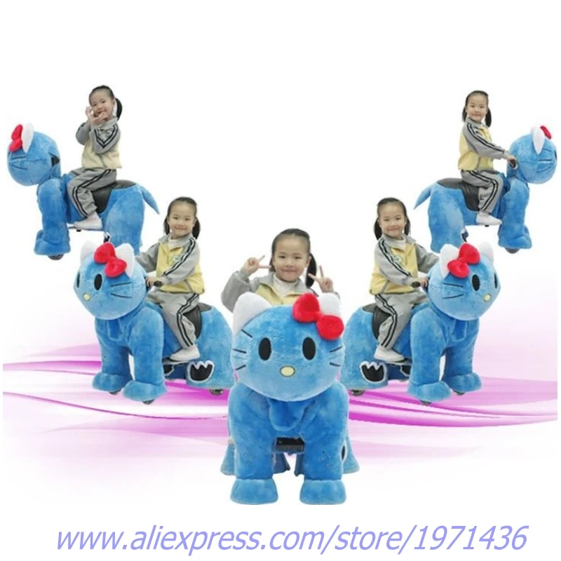 Small Size Motorized Plush Electric Walking Toys Stuffed Animal Cars