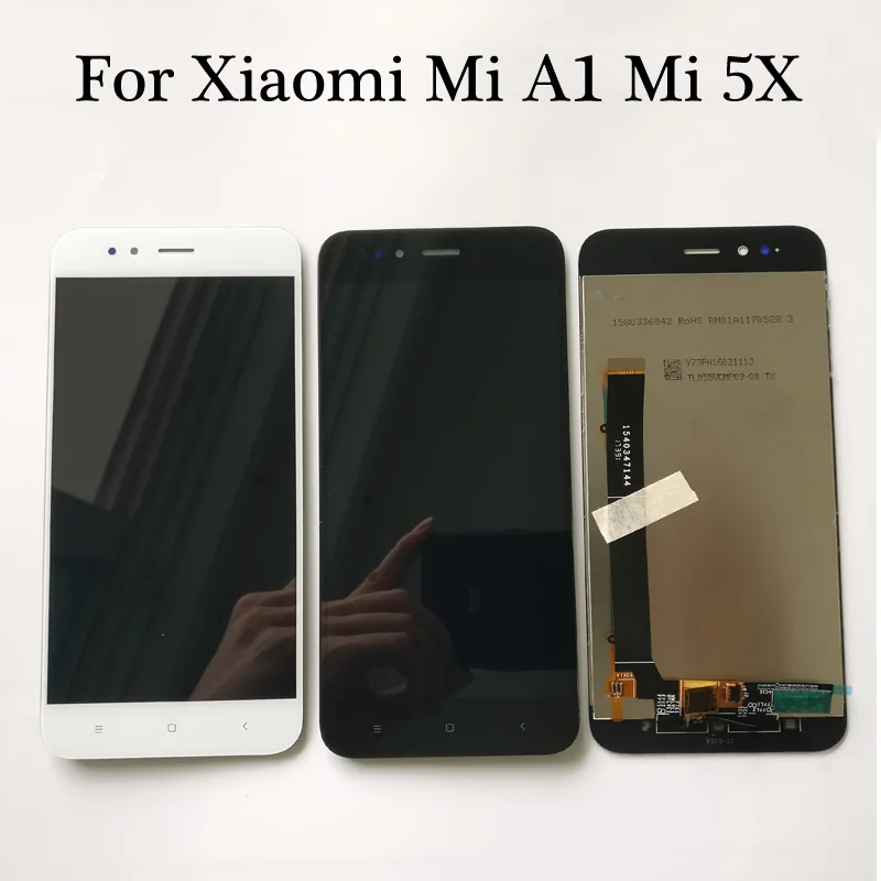 

Black/White/Gold High Quality 5.5inch For Xiaomi Mi A1 MiA1 Mi 5X LCD Display + Digitizer Touch Screen Assembly Replacement
