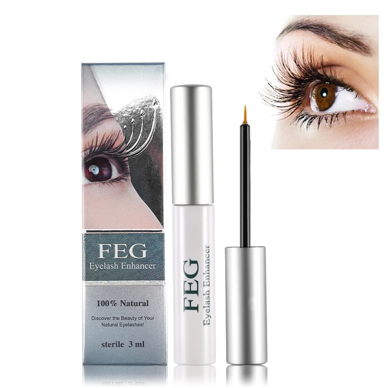 Women Makeup Brand Chinese Herbal Powerful Makeup Eyelash Growth Serum Treatments Liquid Enhancer Eye Lash Longer