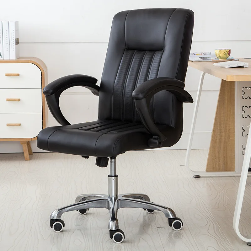 

Soft Household Home Office Computer Chair Ergonomic Design Leisure Lifting Boss Chair Thicken Cushion Swivel Gaming Chair