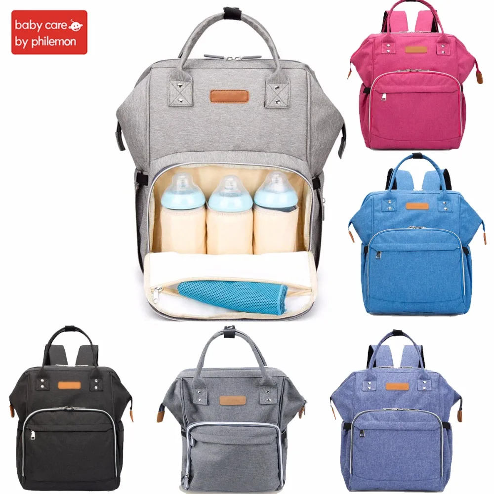 

Baby Diaper Nappy Bag Multi-function Mummy Maternity Diaper Bag Infant Large Capacity Thermal Insulation Travel Backpack