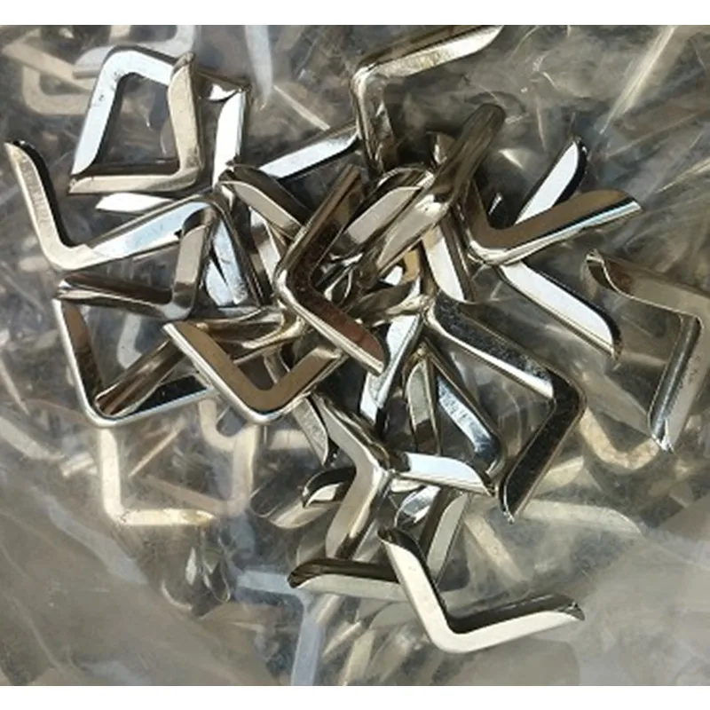 

Silver Tone Book Scrapbooking Album Menu Folder Corner Protectors,Fit 2mm,15mm Length,100Pcs
