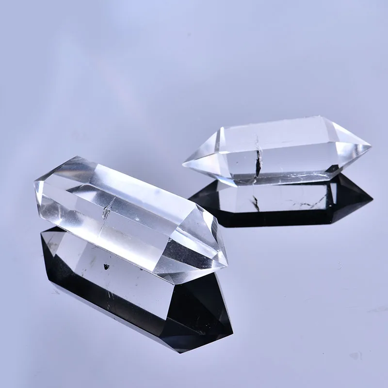 

1PC natural white crystal crystal point mineral jewelry magic repair home home decoration study room decoration DIY gift