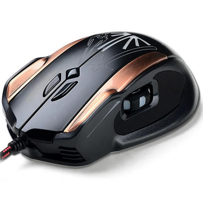 New Fashion X5 style on the left side of the roller wired mouse feel comfortable font