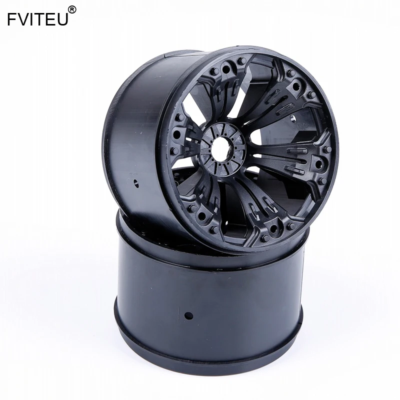 FVITEU Plsttic Ступица колеса для 1/8 HPI Racing Savage XL FLUX Rovan Torland запчасти грузовиков RC MONSTER