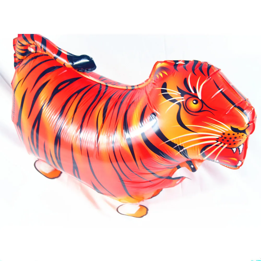 

New pet walking balloon king animal balloon tiger inflatable children bionic toy for birthday wedding decoration
