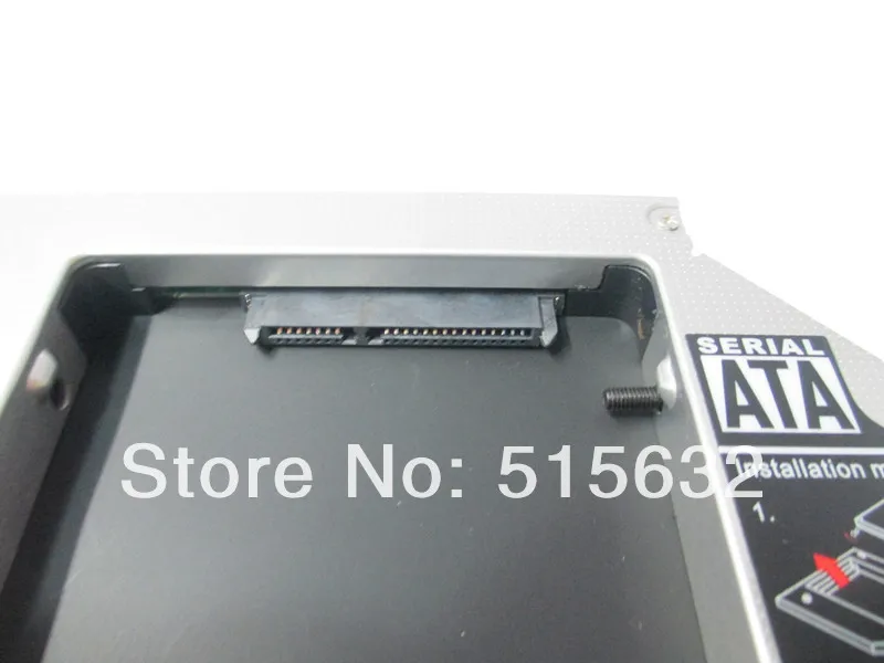 Новый 2nd HDD SSD жесткий диск Caddy Bay для SATA к PATA/IDE Универсальный 9 5 мм|caddy bay|universal 9.5mm2nd hdd