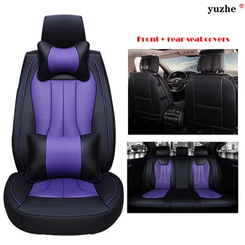 

Yuzhe Universal Leather car seat cover For Mazda 3 6 2 C5 CX-5 CX7 323 626 M2 M3 M6 Axela Familia car accessories car styling