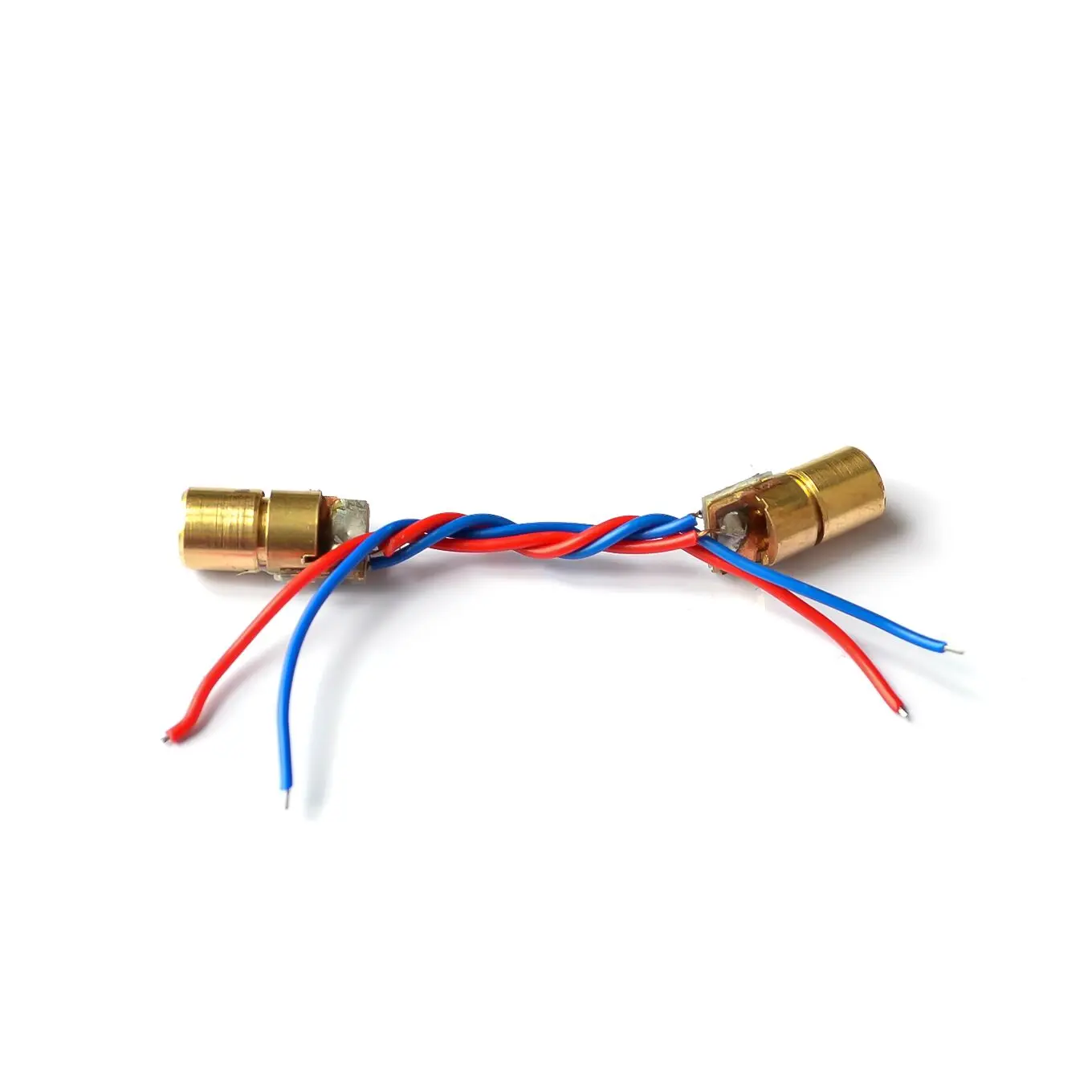 

100pcs 650nm 6mm 3V 5mW Laser Dot Diode Module Head With Red Dot High Quality