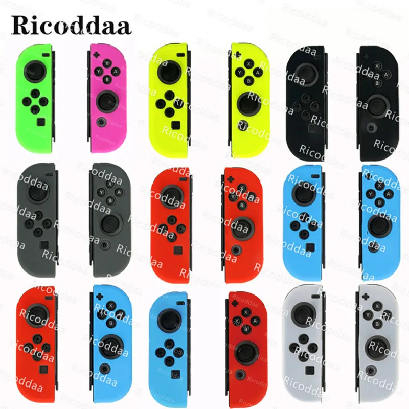 

For NS Anti-Slip Silicone Soft Case For Nintend Switch Protective Cover Skin For Nintend Switch Joy-Con Controller Accessories