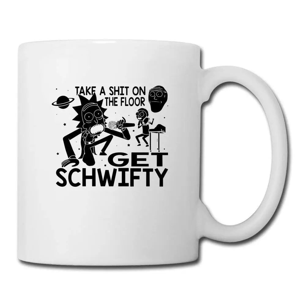 Rick and Morty Вдохновленный Получить Schwifty фото кружки большой кофе кружка|Кружки| |