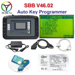 Профессиональный Универсальный SBB Auto Key Программист ключ производитель SBB V46.02 Поддержка 9 языков нет маркеры Limited как CK100 V46.02