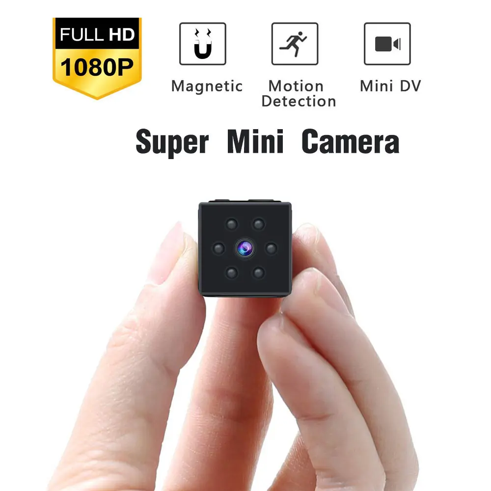 Мини камера HD 1080P с датчиком ночного видения видеокамера движения DVR микро
