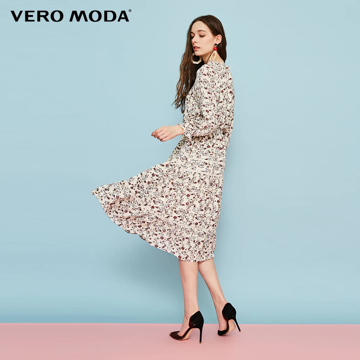 Vero Moda 2019 Verano Vestido Mujer Vestidos largos vestido de vestido | 31827C541 - AliExpress Ropa de mujer