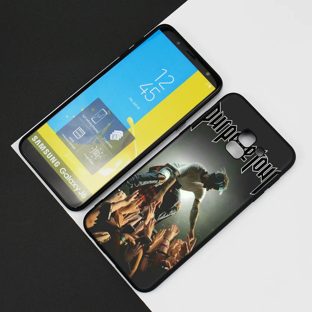 Silicone Case For Samsung Galaxy J4 J6 A6 A8 Plus A7 A9 J8 2018 A5 2017 Soft Cover Shell Justin Bieber
