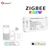 ZIGBEE RGBW コントローラ led ストリップコントローラ rgbcct/ww/cw/調光器 dc12-24v180W-360Wsmart app コントロールの仕事 ZigBee3.0 zll