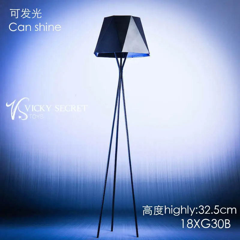 

Collectible 1/6 Figure Scene Accessories Furniture Series Sofa/Tea Table/Floor Lamp/Table Lamp Model Toys for 12'' Action Figure