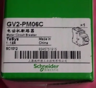 

DHL/EMS 4 sets New for Sch-neider good quality Circuit Breaker GV2-PM06C GV2PM06C