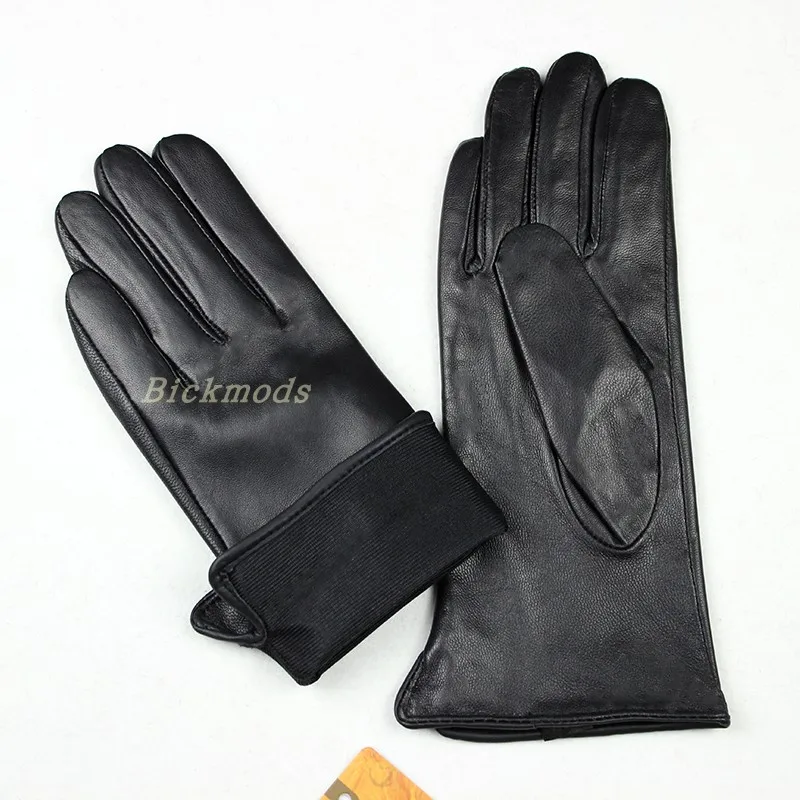 Guantes настоящие взрослые зимние перчатки Новые кожаные перчатки женские прямые Стильные варежки из овчины различные подкладки для вождения