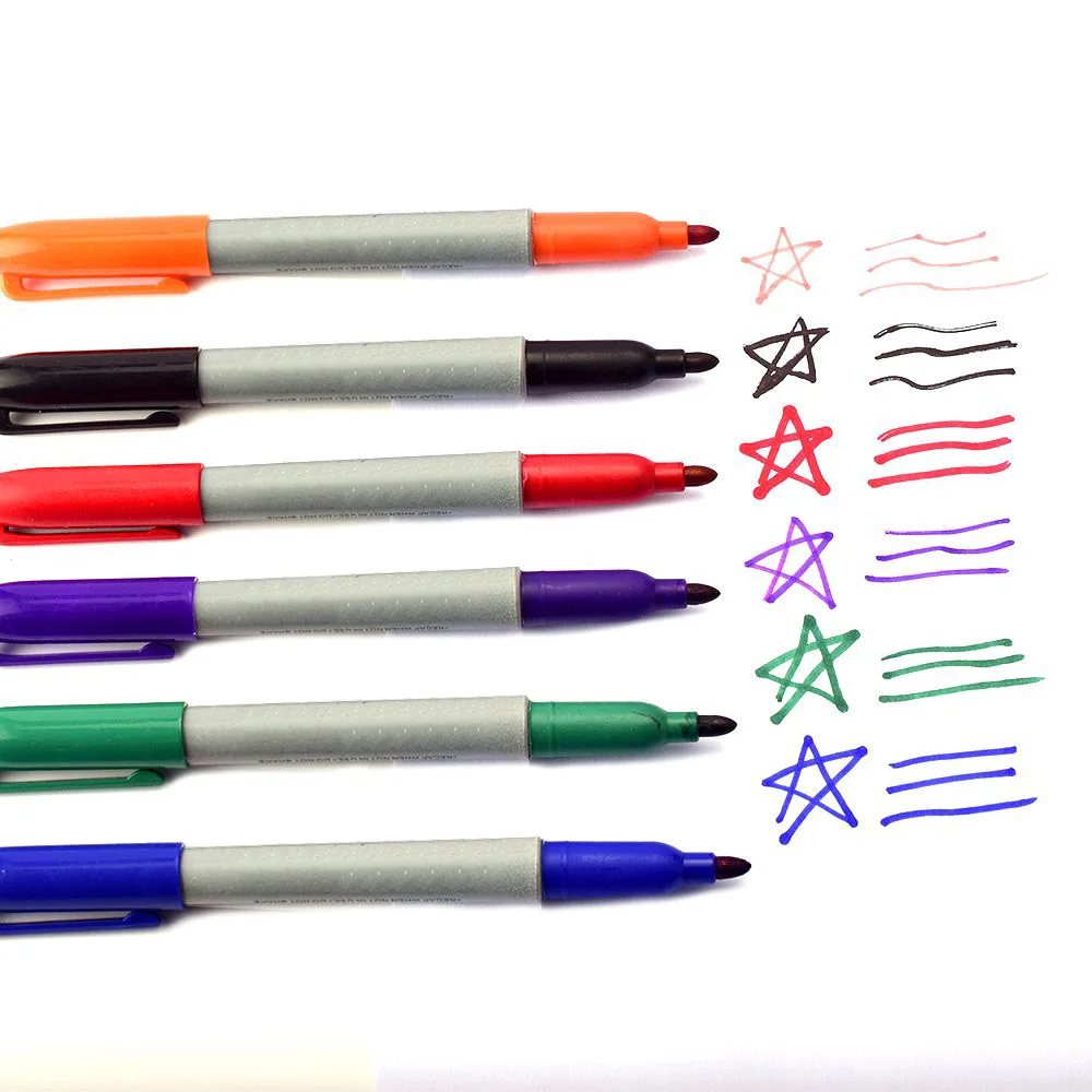 Новинка переводная ручка аксессуары татуировки часть 12 маркер-хайлайтер пластик цвет насыщенный постоянный макияж Обучение