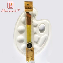 3 шт./компл. прозрачная кисточка для рисования и кусок милой цветовой палитры воды для школьных художественных канцелярских принадлежностей поставщиков