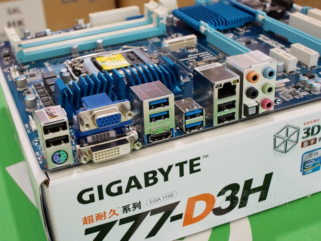 Gigabyte GA-Z77-D3H оригинальная материнская плата LGA 1155 DDR3 USB3.0 32G Z77 Z77-D3H настольная материнская плата SATA III системная плата Б/у