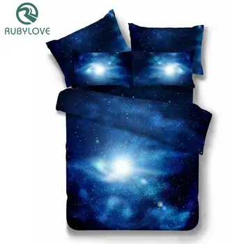

High-quality Duvet Cover Set King/queen 4pcs Bedding Sets Universe Outer Space Themed Bed Linen