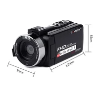 כרטיס sd KOMERY וידאו מצלמה 16X זום דיגיטלי 1080p Full-HD 3.0 עם WIFI תמיכה אינץ