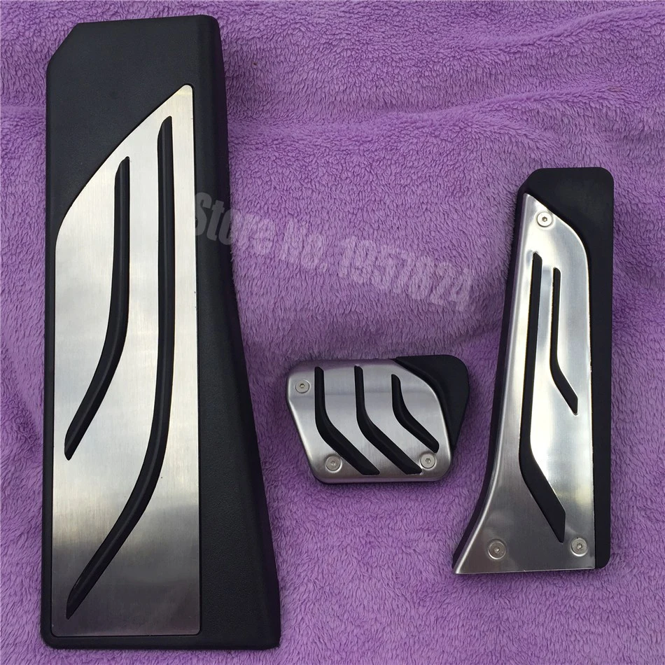 Car Accessories Car Pedals DEE Gas Footrest Modify Pedal Plate Pad AT for BMW New 1 2 3 4 5 6 7 series GT X3 X4 X5 X6 Z4