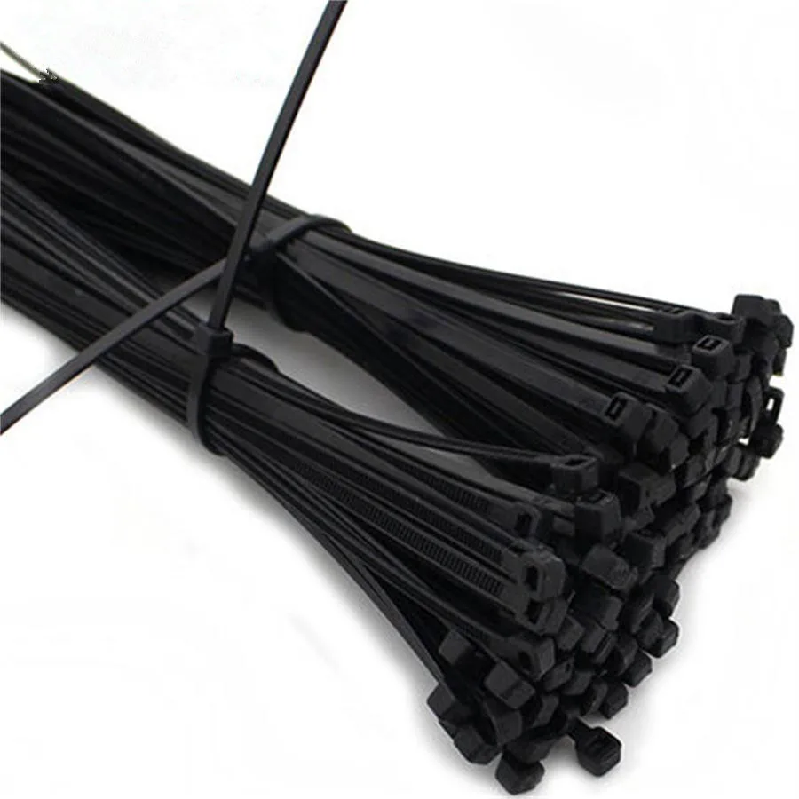 Fast shipping 3.5X300mm self locking nylon plastic ties ,1250pcs/lotin