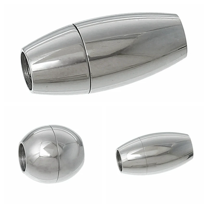 

13/17/19/20mm Stainless Steel Locking Buckle Clasps Connectors For Necklaces Bracelets Clasp DIY Jewelry Findings Accessories